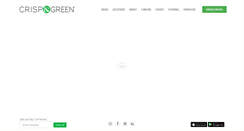 Desktop Screenshot of crispandgreen.com